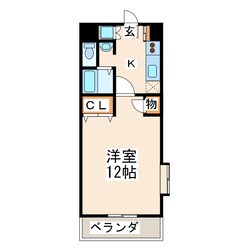 南本荘 徒歩3分 7階の物件間取画像